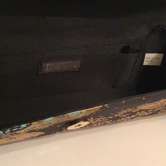 INDEED VINTAGE FLORAL DESIGN CLUTCH BAG - Picture 5 of 8